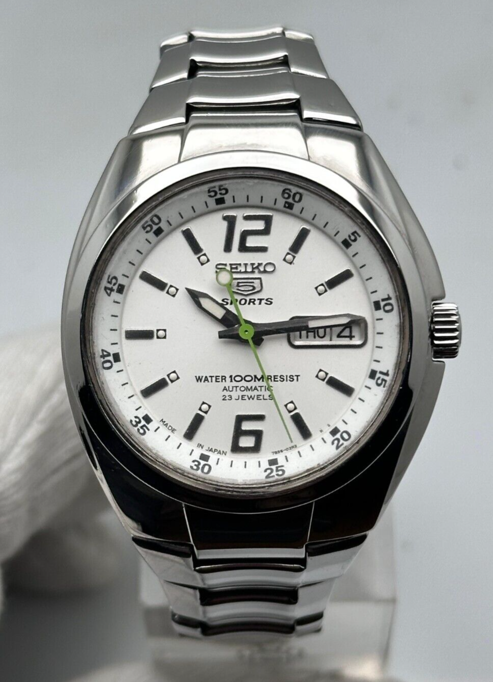 SEIKO/セイコー 7S36-00A0 SEIKO5 SPORTS セイコー5 スポーツ 裏スケ 稼働品